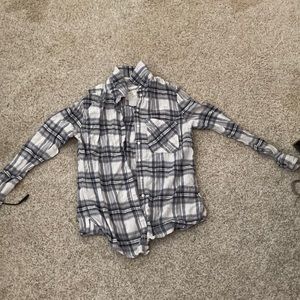 Garage flannel- boyfriend fit xs